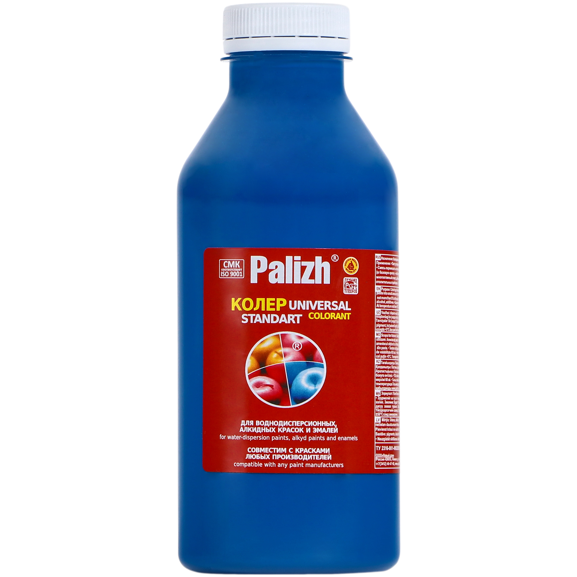 Паста универсальная колеровочная Palizh голубой - 450 мл паста универсальная колеровочная palizh салатный 450 мл