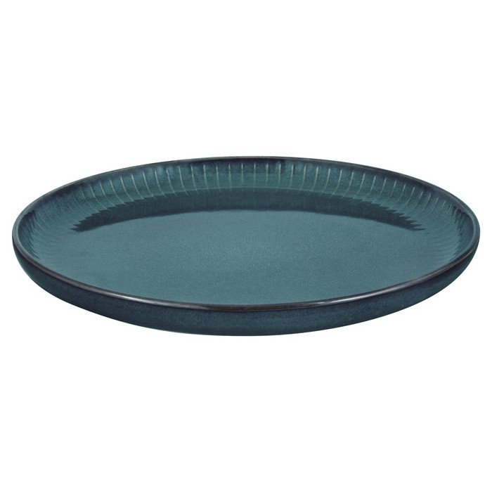 Тарелка закусочная Home and Style Морская волна 21,5 см, цвет синий - фото 2