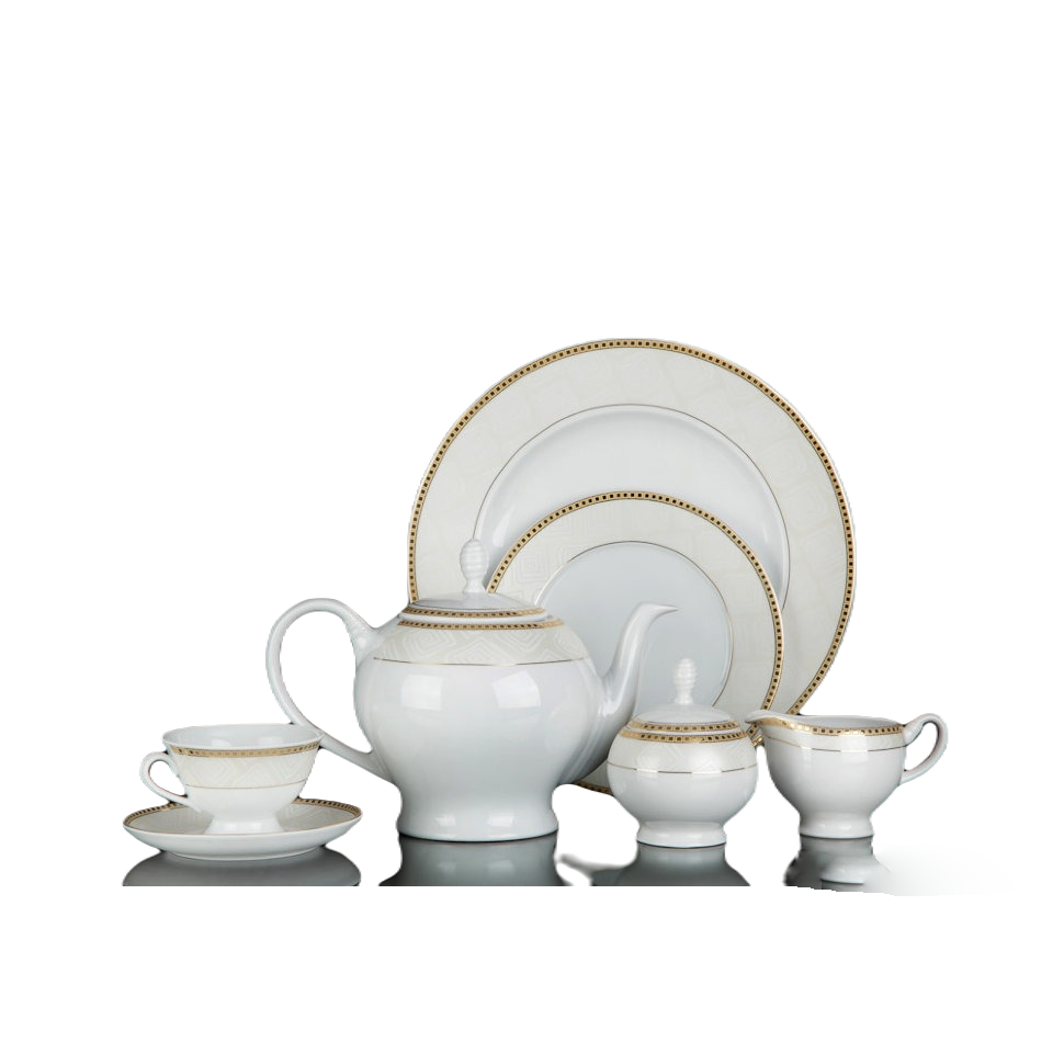 Сервиз чайный Tirschenreuth Кармен 16 предметов 6 персон набор столовой посуды noritake шарлотта голд на 6 персон 13 предметов