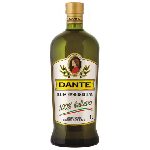 Масло оливковое Olio Dante Extra Virgin 100% Italiano, 0,75 л