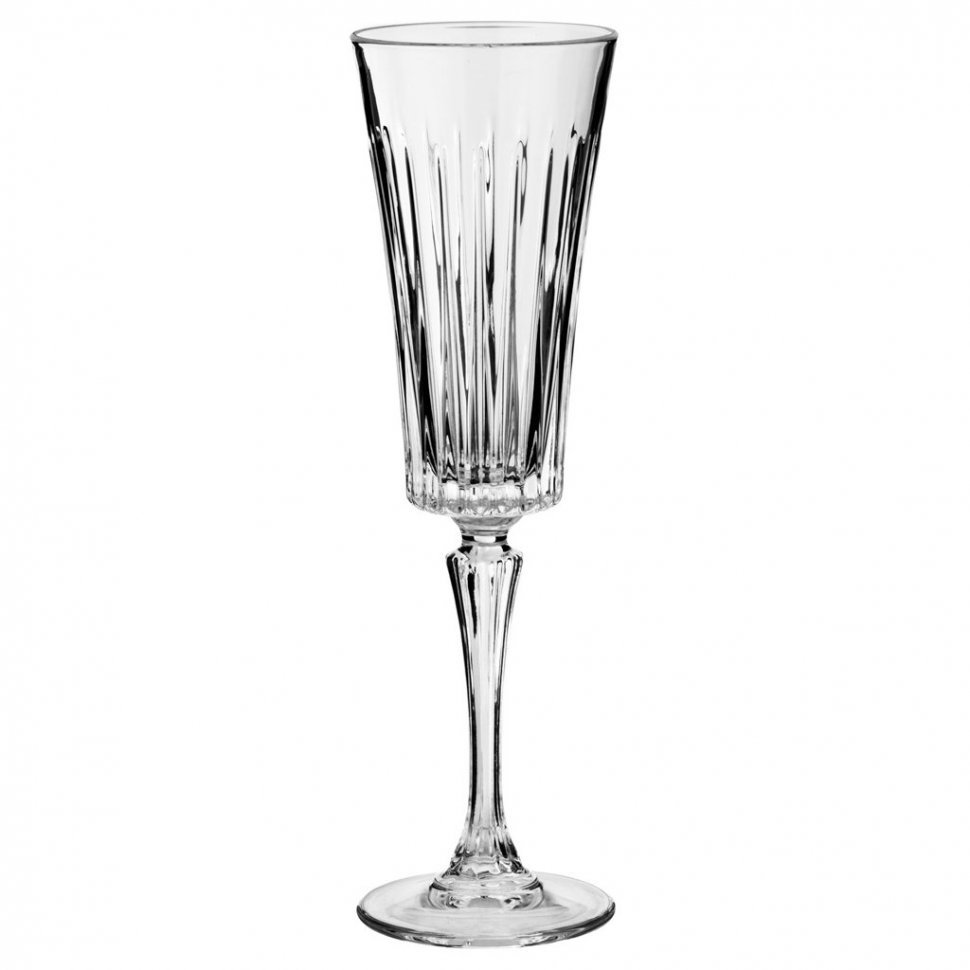 Набор бокалов для шампанского RCR Timeless 210 мл 6 шт стаканы для виски 210 мл 6 шт rcr cristalleria italiana spa опера без декора 117060