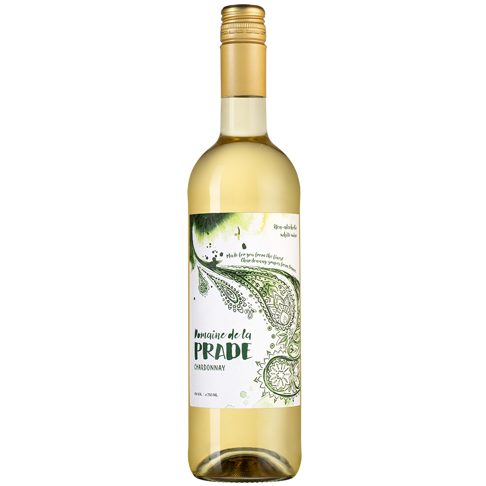 Вино безалкогольное Domaine de la Prade, белое, сухое, 0,75 л