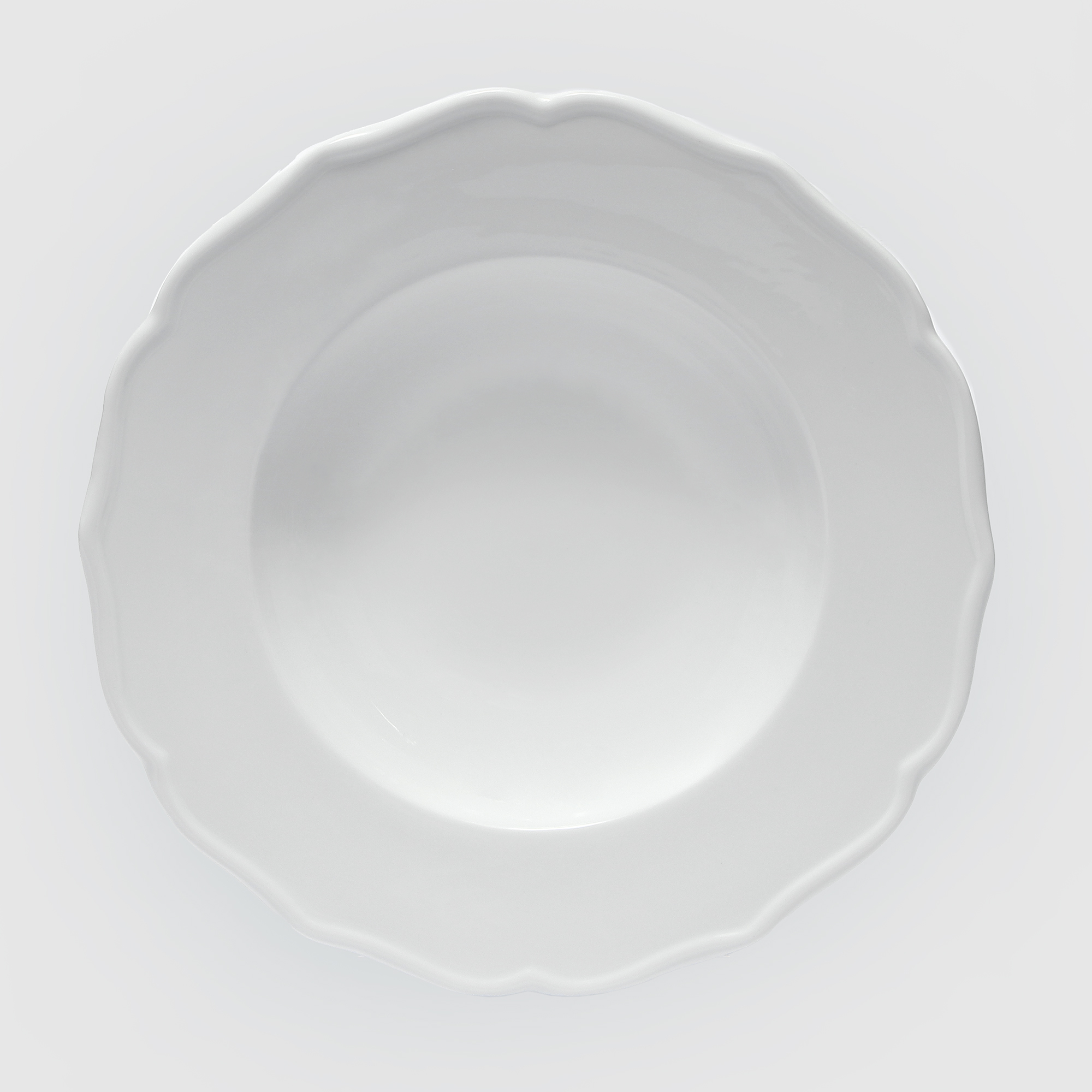 Тарелка глубокая Porcelana Bogucice River White 23 см тарелка porcelana bogucice evia blue 23 см
