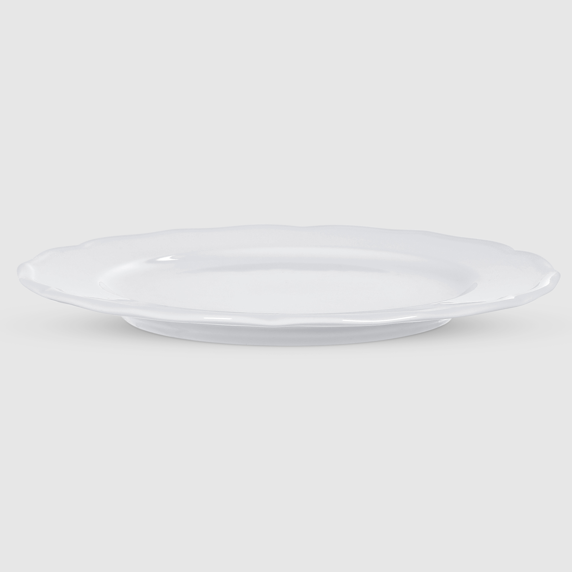 цена Тарелка Porcelana Bogucice River White 22,5 см