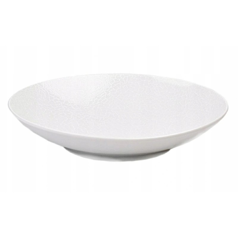 Тарелка глубокая Porcelana Bogucice Zina White 22 см
