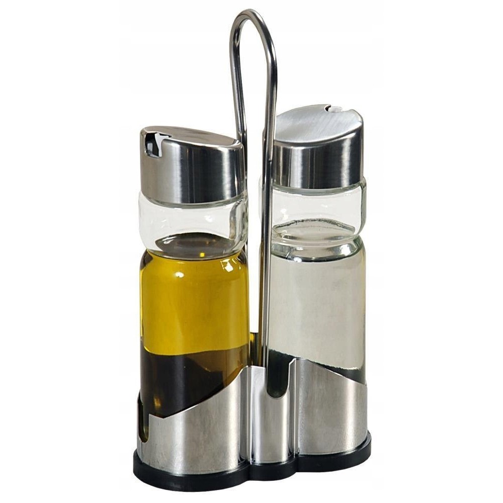 Набор для масла и уксуса Kesper 1390-4 набор стеклянных контейнеров для дозирования масла стеклянная бутылка диспенсер для масла кухонный набор для масла и уксуса кухонный ко