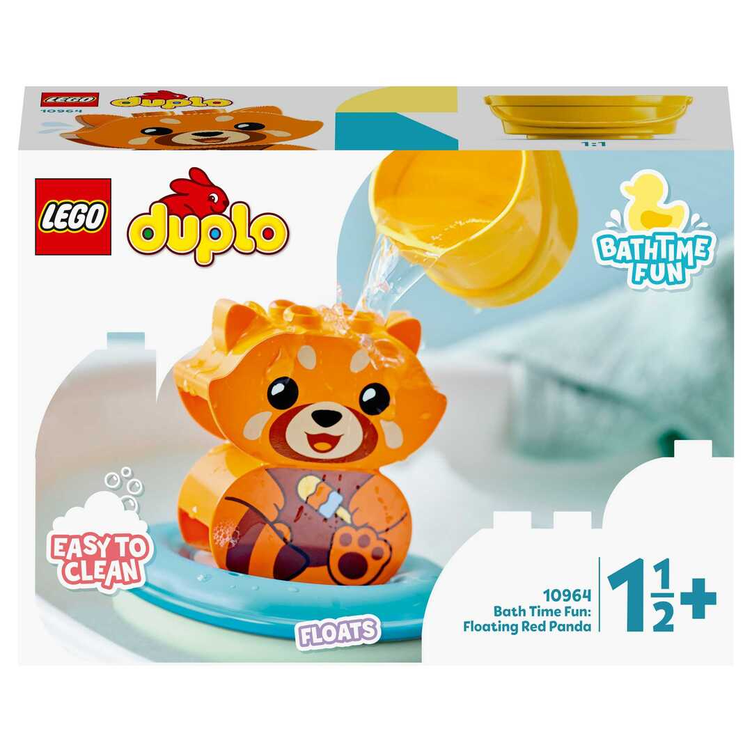 Конструктор Lego DUPLO Красная панда на плоту конструктор