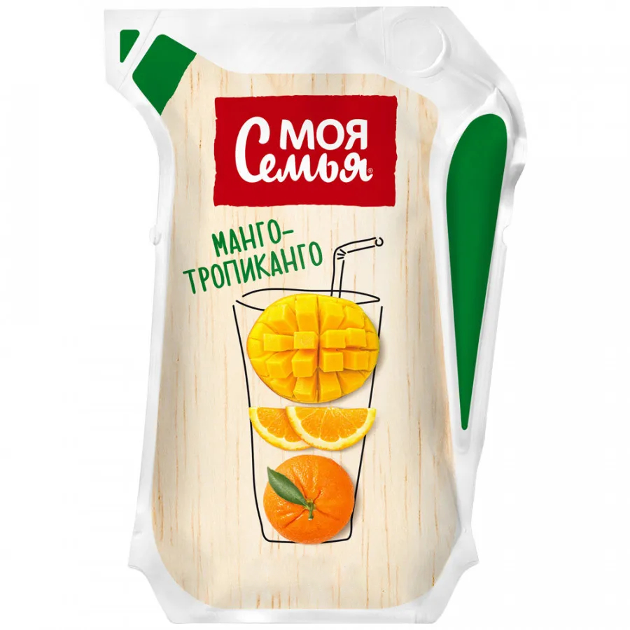 Напиток сокосодержащий Моя Семья Манго-Тропиканго, 0,175 л напиток сокосодержащий wiz манго кокос 0 5 л