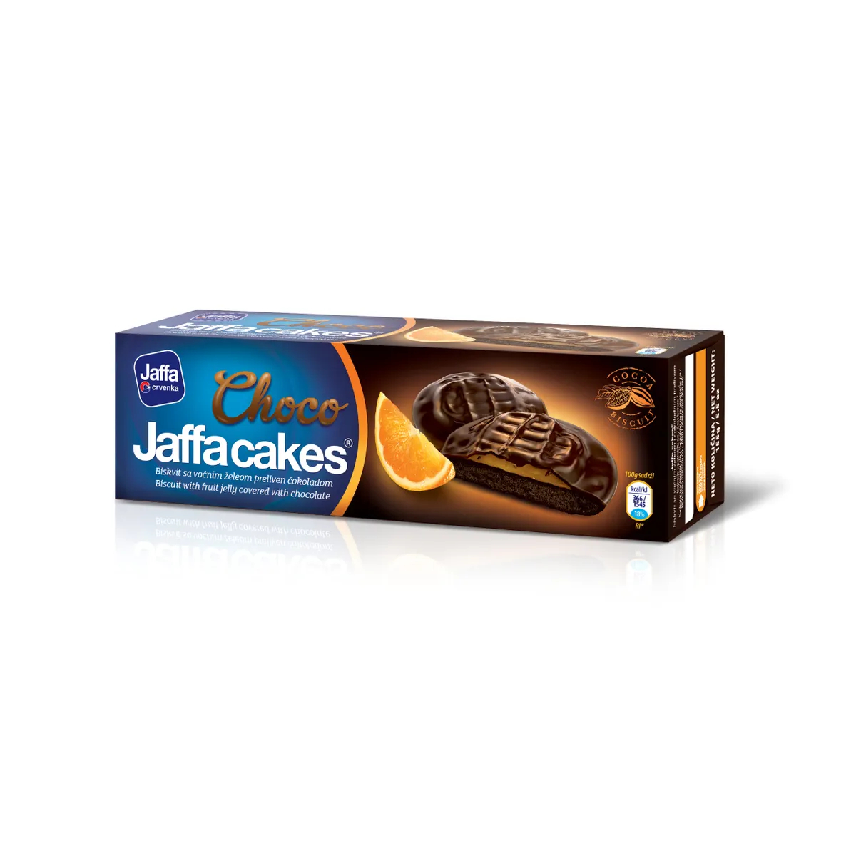 Печенье бисквитное Jaffa cakes Шоколад, 155 г разрыхлитель теста dr oetker для бисквита 25 гр
