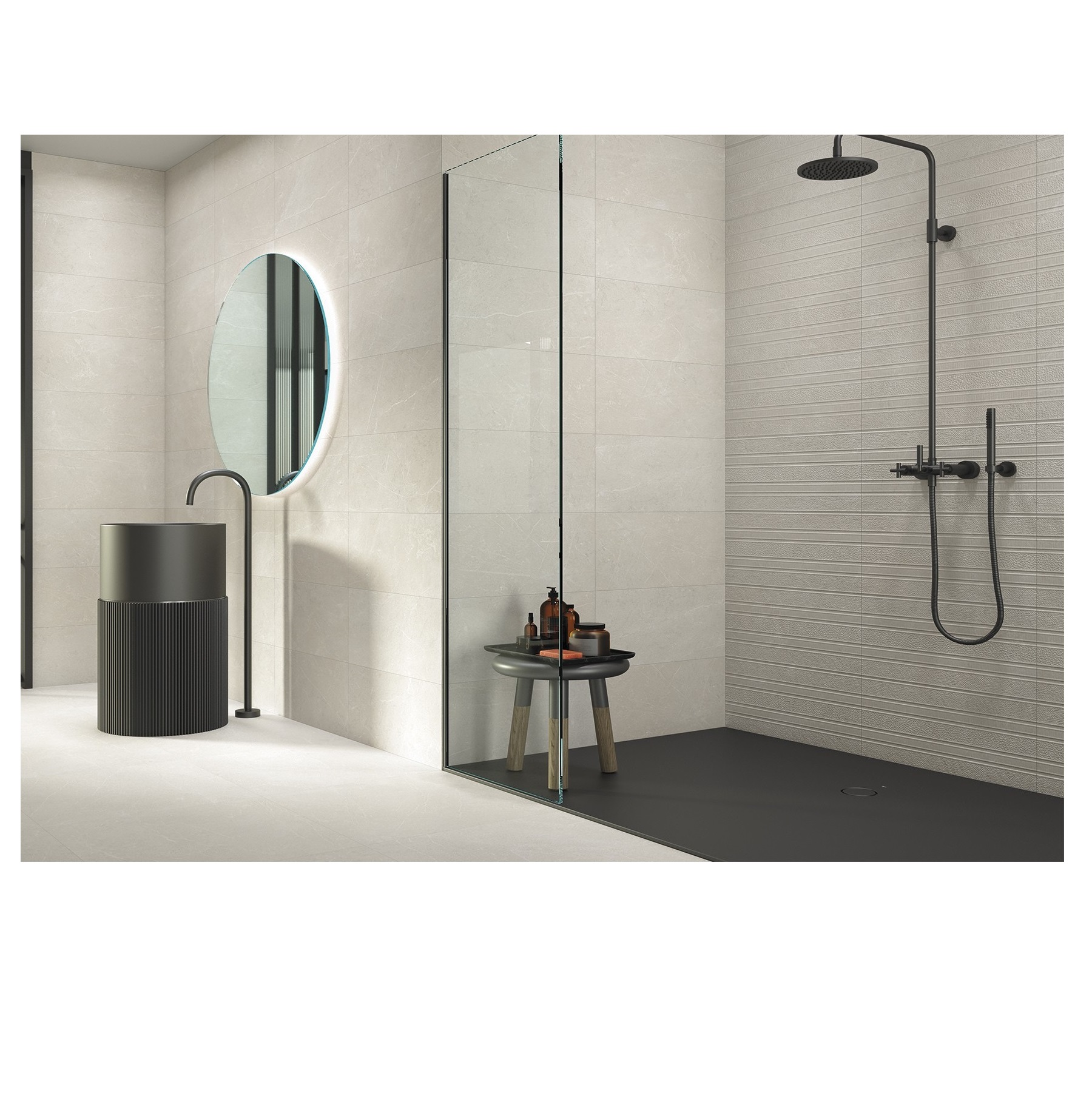 фото Плитка azulev aura gris rect 60x60