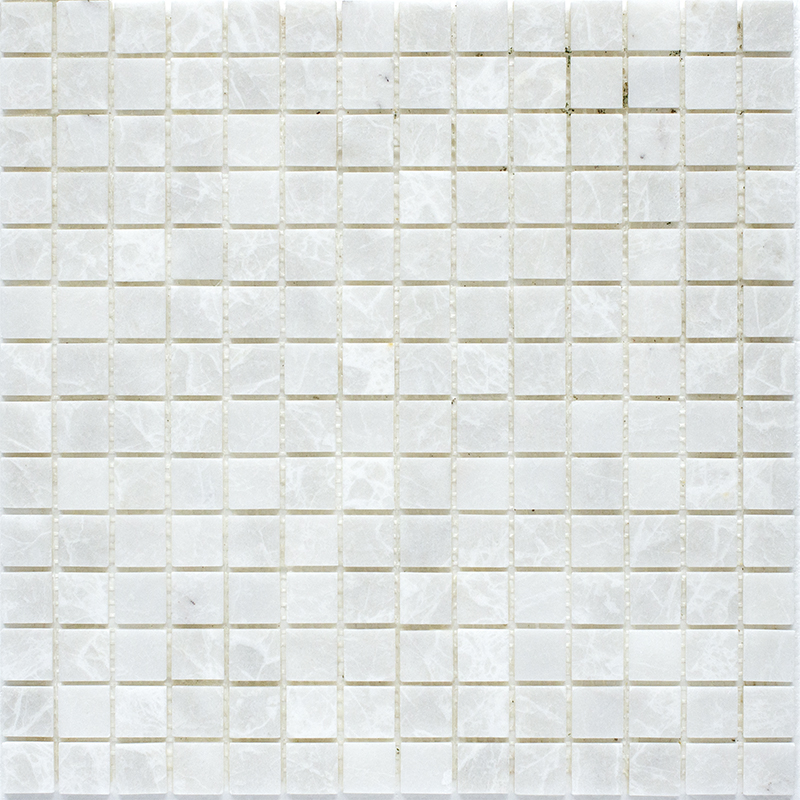 Мозаика Starmosaic 20x20 white polished 305x305x4, цвет белый