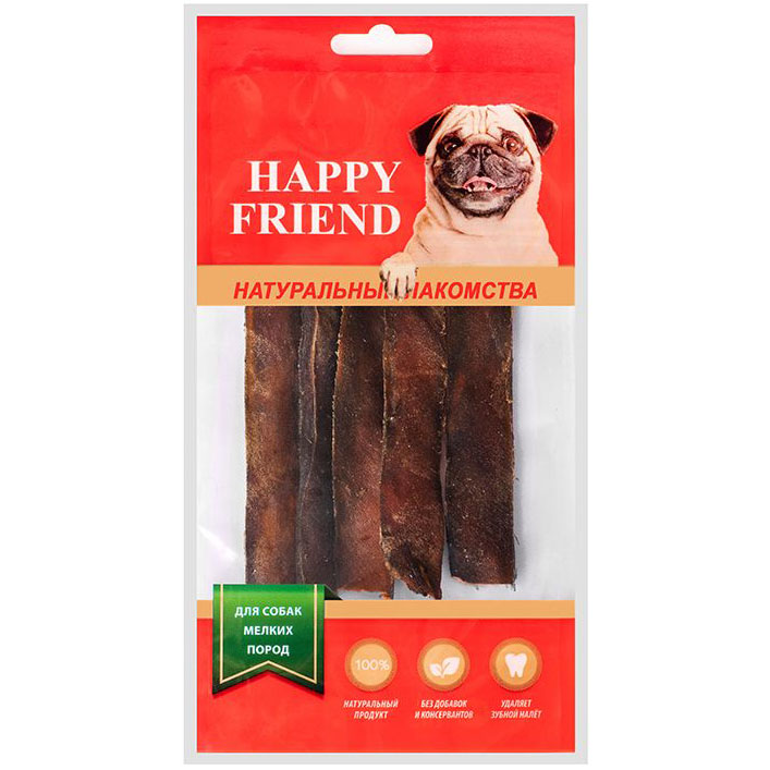 Лакомство для собак HAPPY FRIEND Палочки говяжьи для мелких пород лакомство для собак happy friend рубец говяжий 100 г