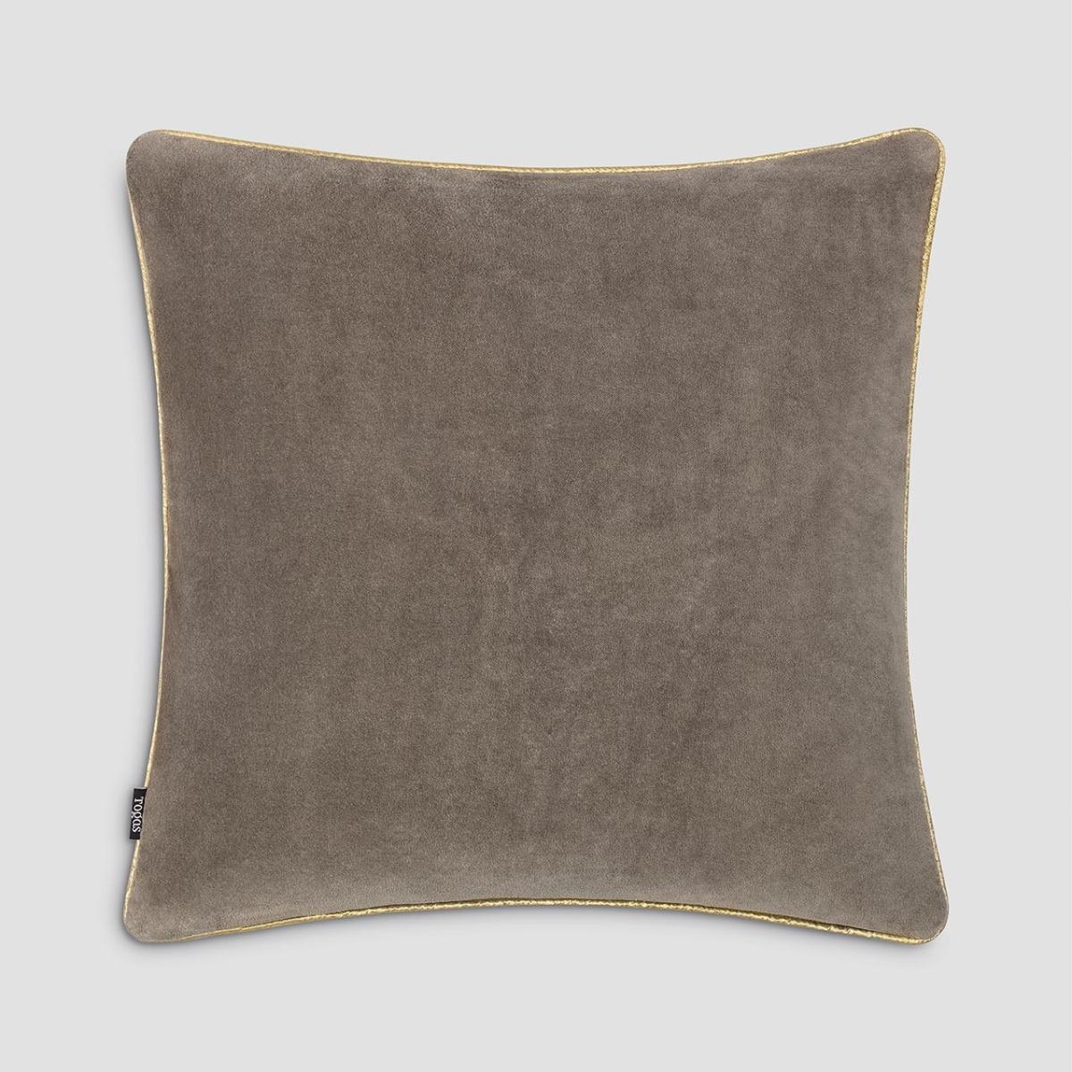 Декоративная подушка Togas Туррис коричневая 45х45 см, цвет коричневый - фото 3