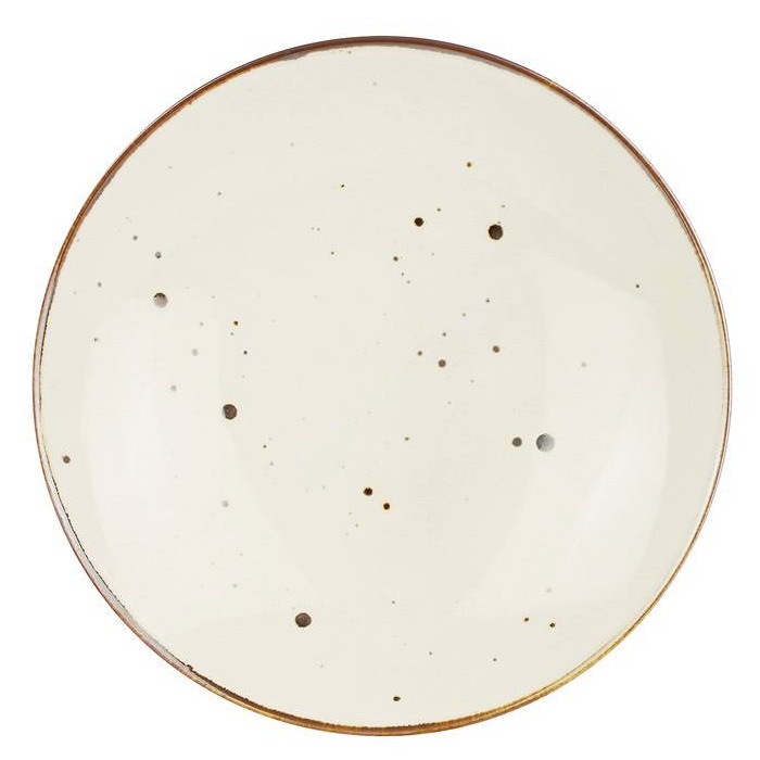 Тарелка Porcelana Bogucice Alumina Cream 22 см слайм cream slime с ароматом мандарина 100 г