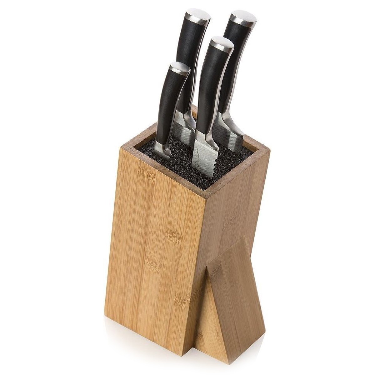 Подставка для ножей Mehrzer бамбук универсальный блок для ножей бамбук esta