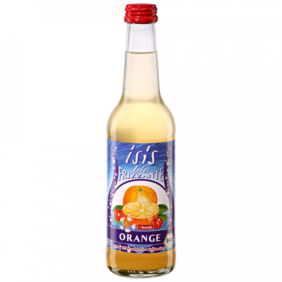 Напиток сокосодержащий Isis Bio Апельсин-Ацерола, 330 мл напиток сокосодержащий любимый апельсин манго мандарин 0 95 литра