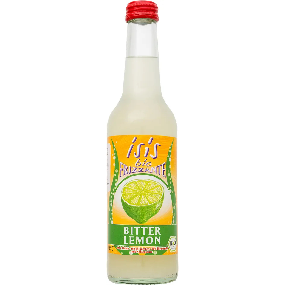 Напиток сокосодержащий Isis Bio лимон, 330 мл сокосодержащий напиток добрый pulpy клубника арбуз 0 45 литра пэт 12 шт в уп