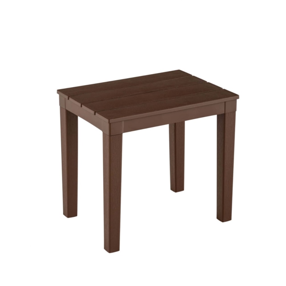 столик для шезлонга прованс 40x30 см шоколад Столик для шезлонга ЭлластикПласт 