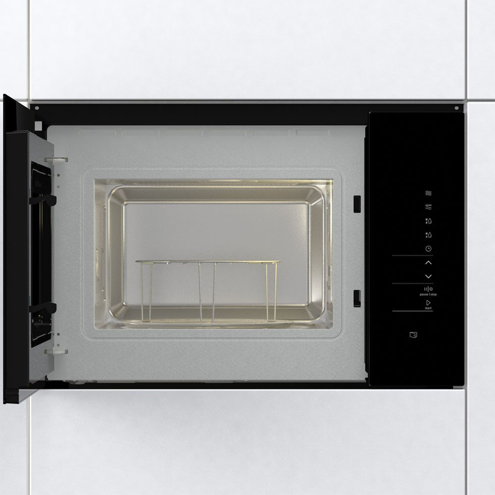 Встраиваемая микроволновая печь Gorenje BMI251SG3BG, цвет черный - фото 2
