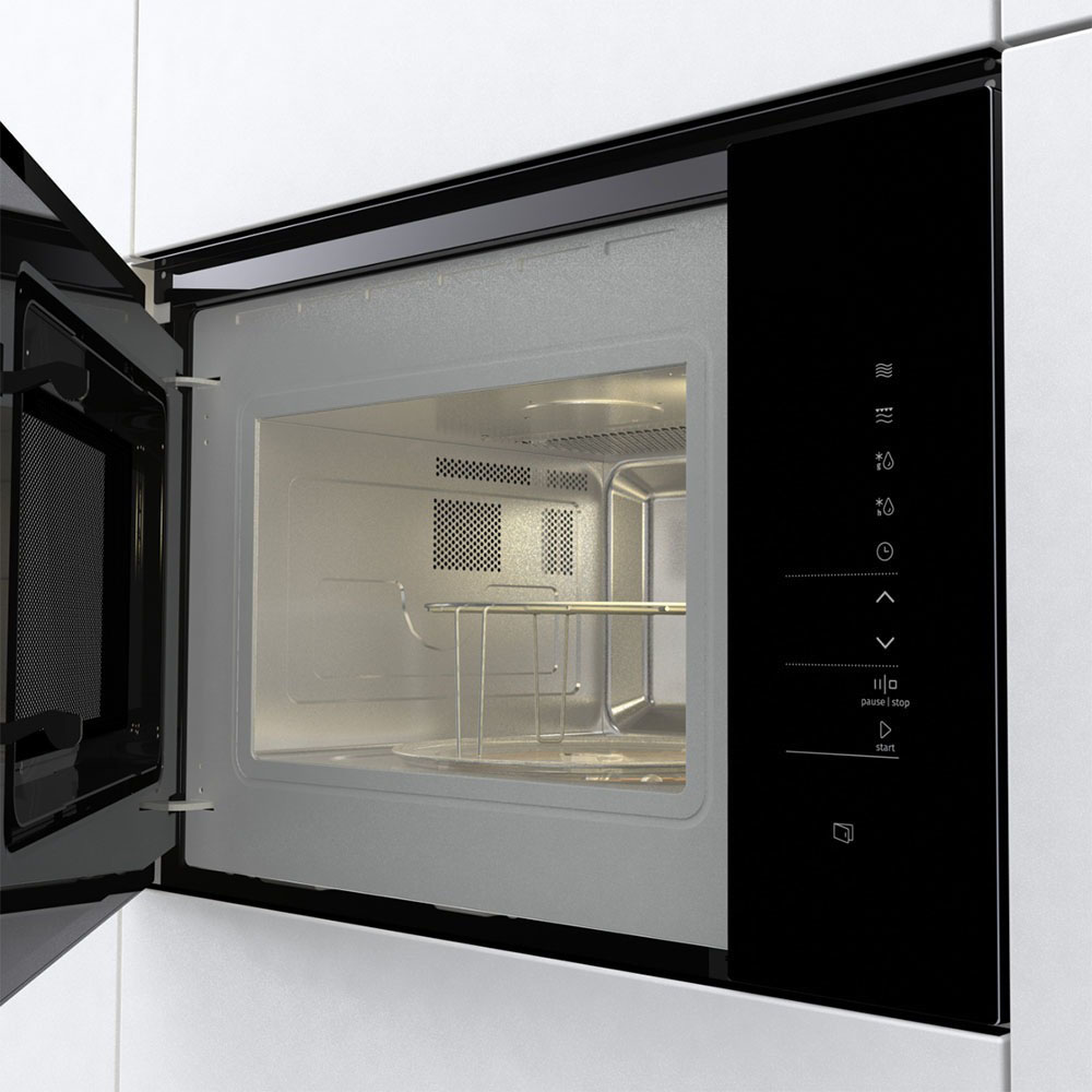 Встраиваемая микроволновая печь Gorenje BMI251SG3BG, цвет черный - фото 3