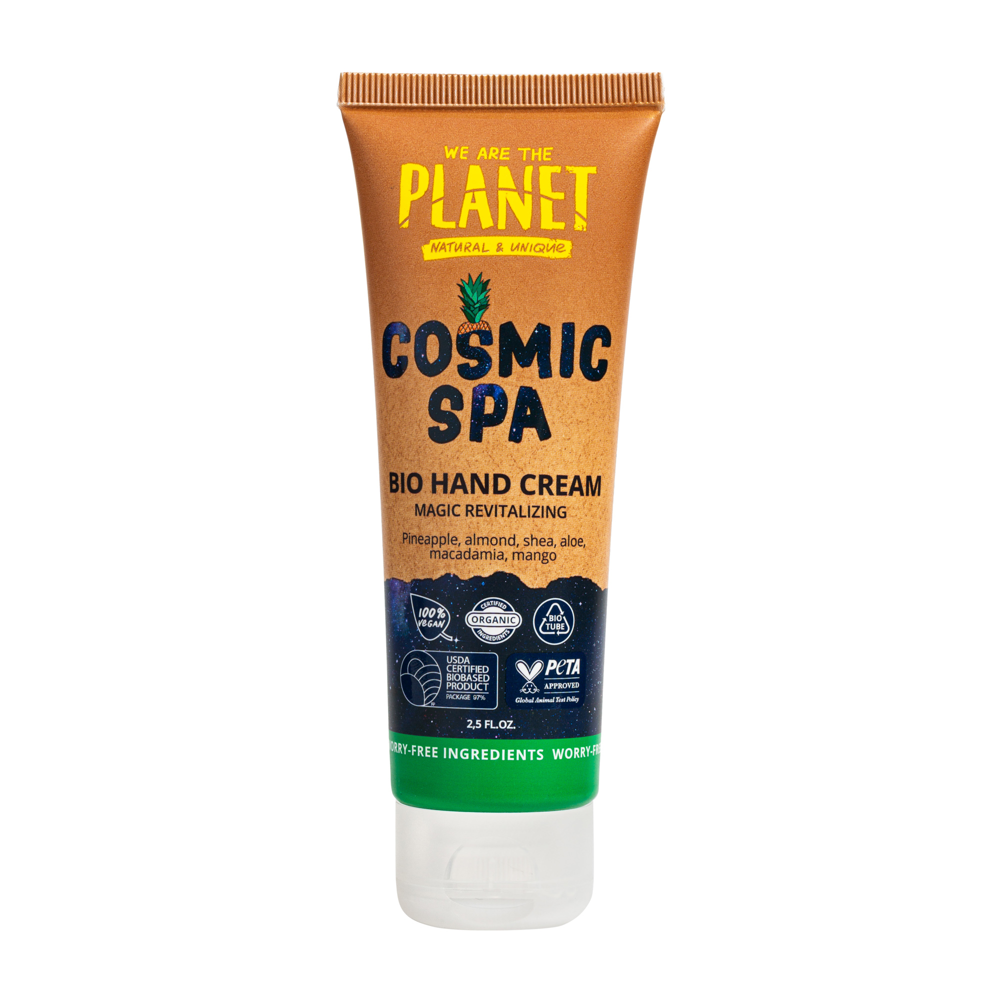 Крем для рук We Are The Planet Cosmic Spa питательный 75 мл экологичное крем мыло для рук molecola солнечное манго 500 мл