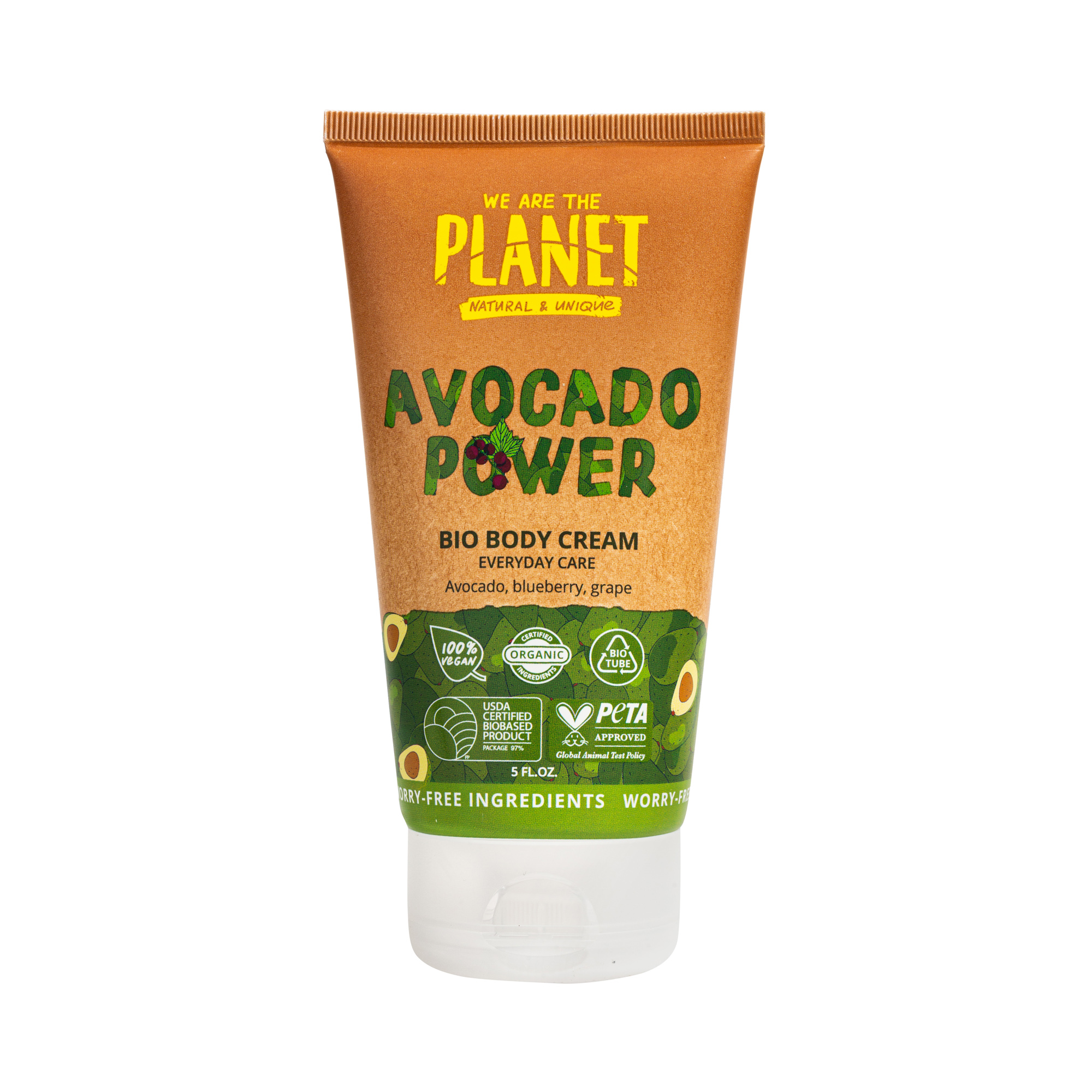 Крем для тела We Are The Planet Avocado Power Ежедневный уход 150 мл бальзам для волос we are the planet объем и сила avocado power 200 мл
