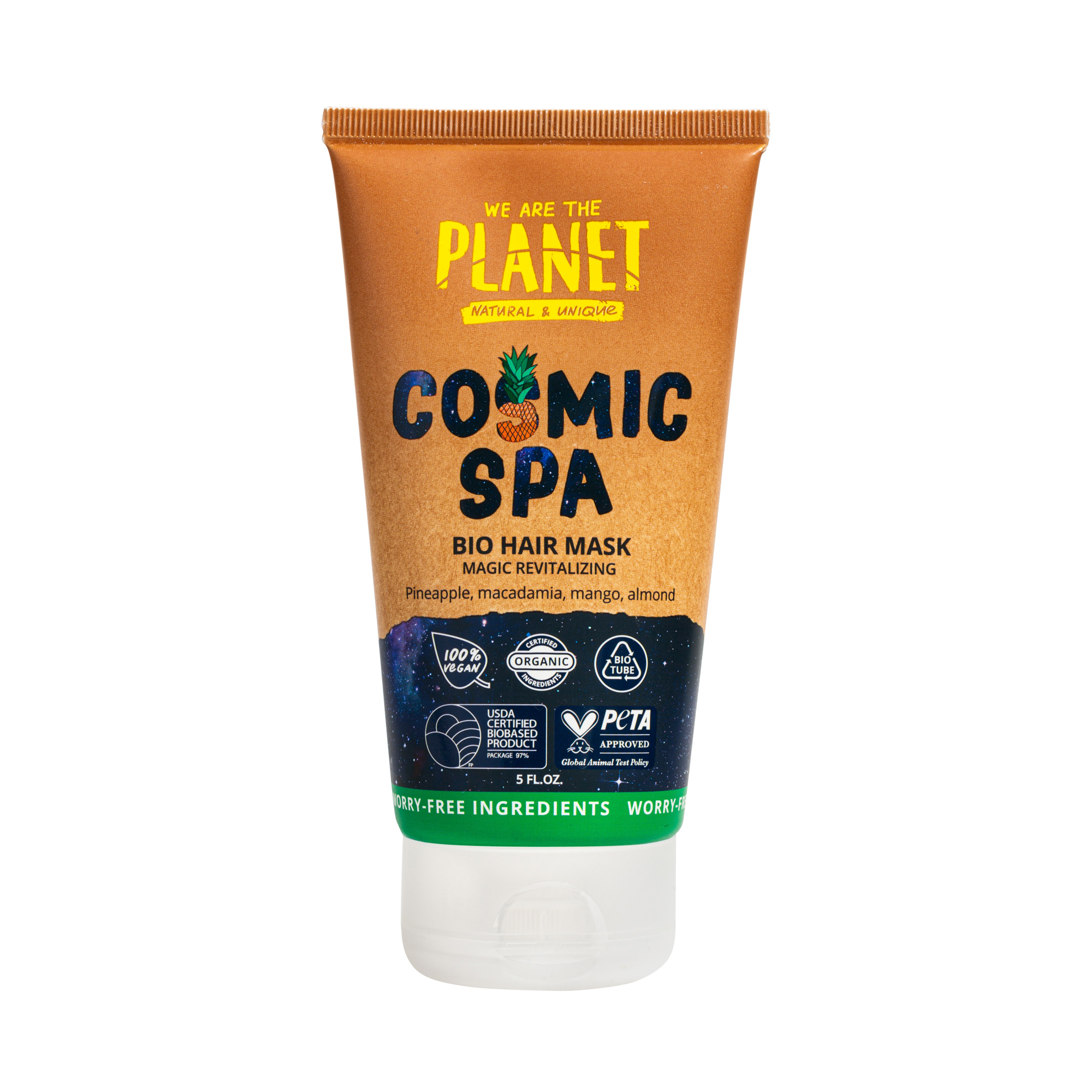 Маска для волос We Are The Planet Cosmic Spa питание и восстановление 150 мл маска питательная 3в1 банан и масло мурумуру 450 мл