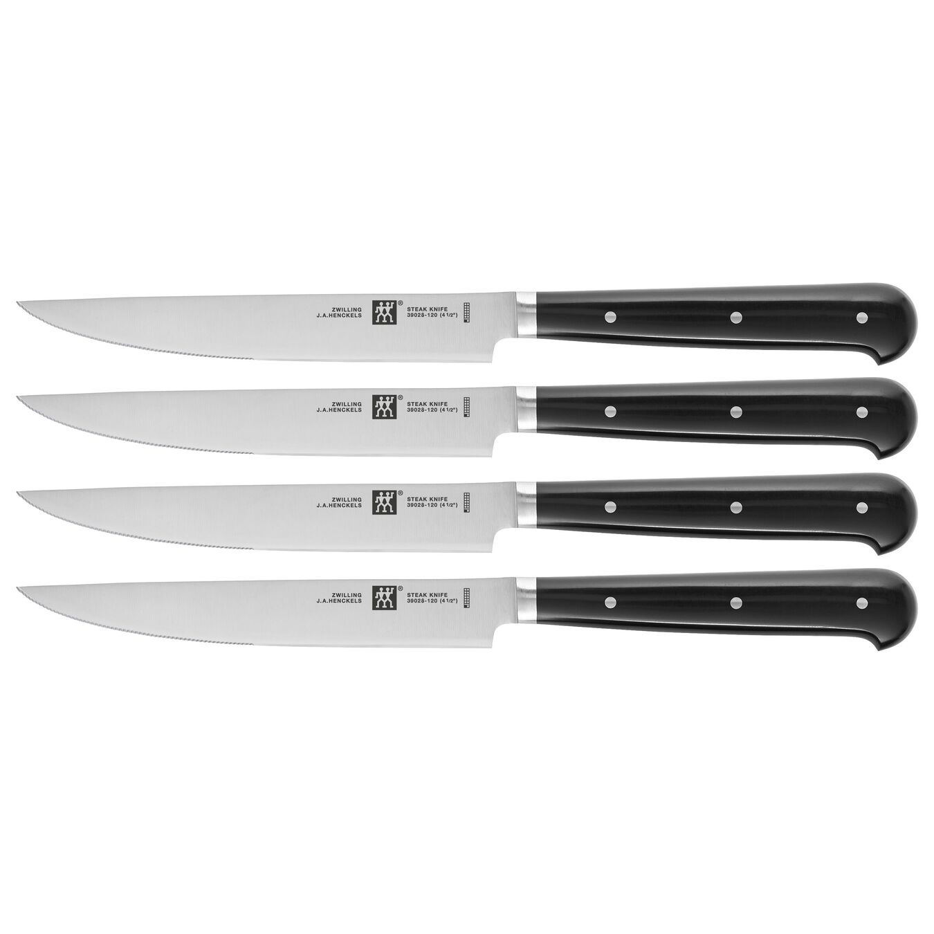 Набор стейковых ножей Zwilling 39029-002 4 предмета набор ножей zwilling professional s 35611 001 2 предмета