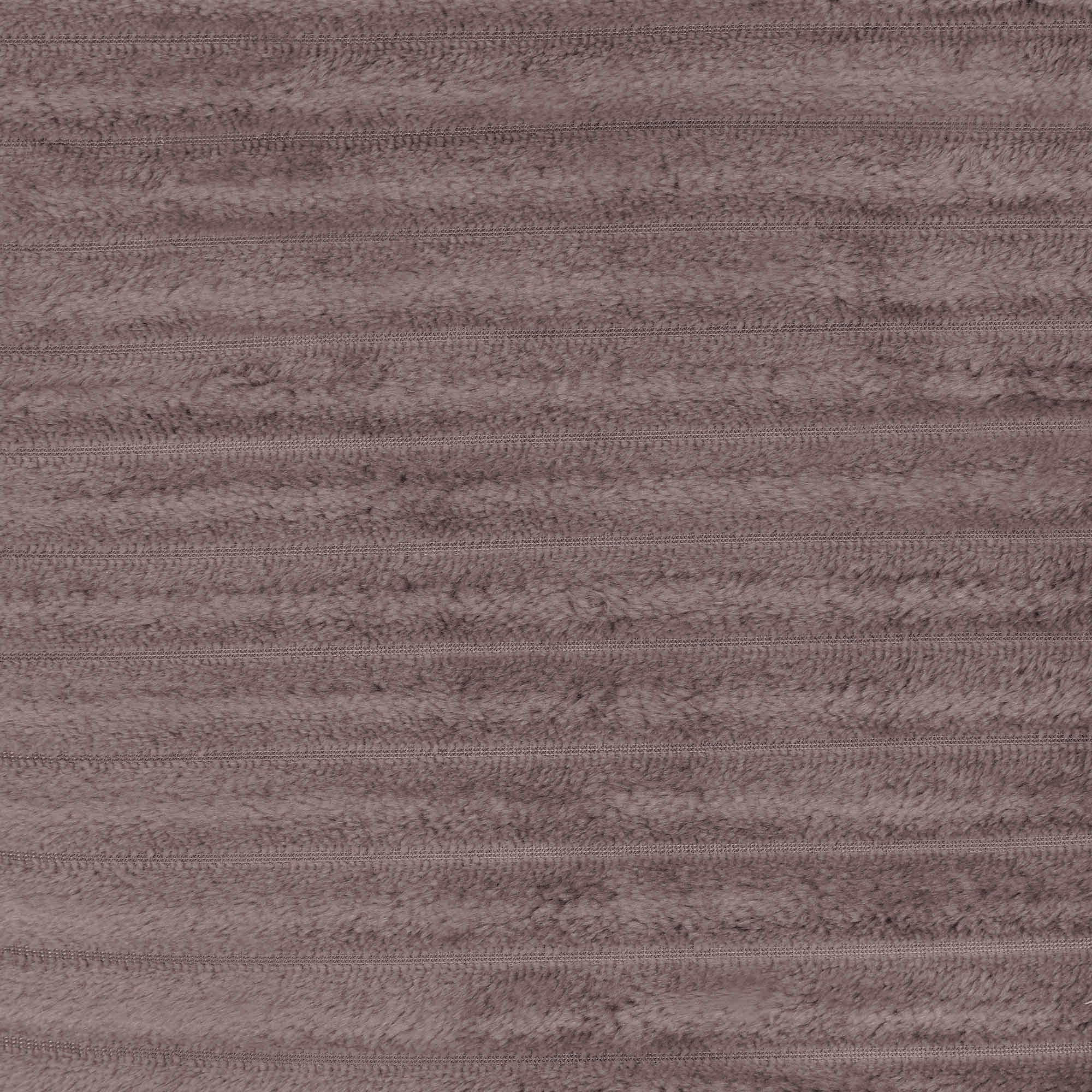 Флисовый плед Hyseas Striped серо-бежевый 140х200 см - фото 8