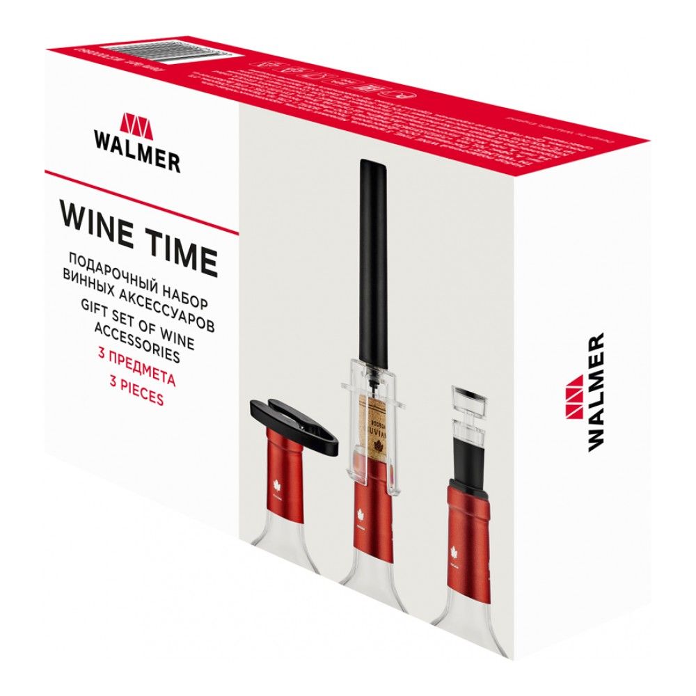 Набор подарочный Walmer Wine time 3 предмета - фото 6