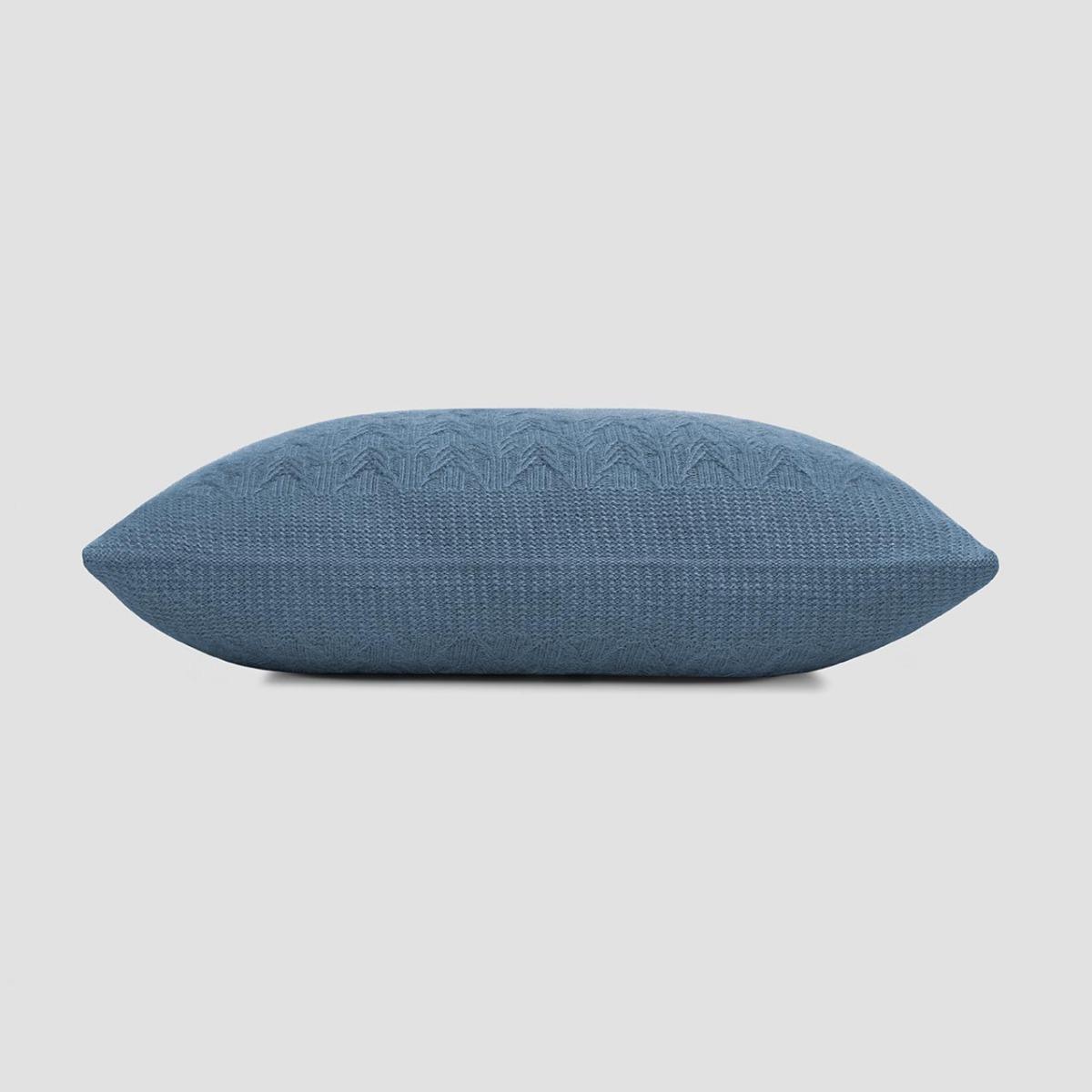 Декоративная подушка Togas Холти синяя 45х45 см, цвет синий - фото 3