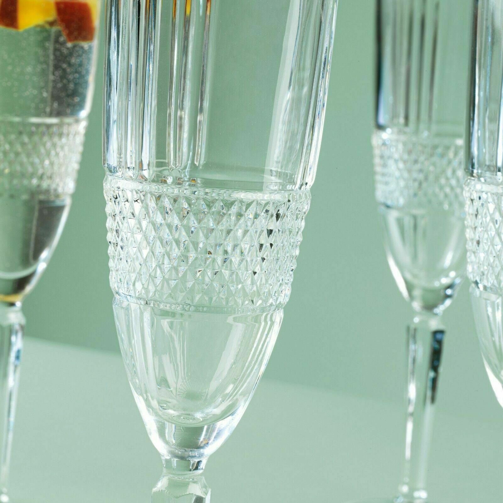 Набор бокалов для шампанского Rcr brillante 190млх6, цвет прозрачный - фото 4