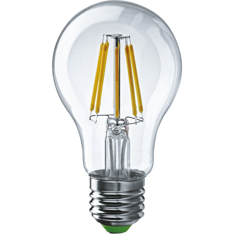 Лампа филаментная Онлайт LED OLL-F-А60-9ВТ-230-2700К-Е27 лампа филаментная gauss 15вт е27 led 1400лм 2700к а60 шар