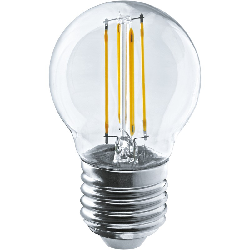 Лампа филаментная Онлайт LED OLL G45-8ВТ-230-2700К-Е27 лампа филаментная gauss 9вт е27 led 680лм 2700к g45 шар