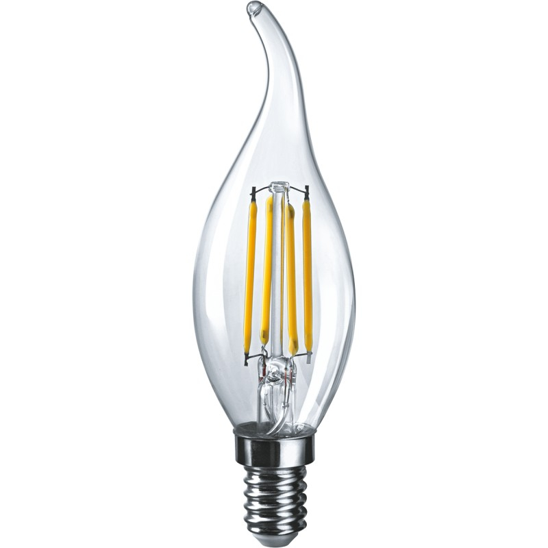 Лампа филаментная Онлайт LED OLL-F-FC35-10ВТ-2700К-Е14
