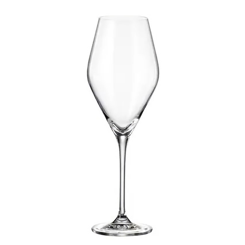 Набор бокалов для белого вина Crystalite Bohemia Loxia 470 мл 6 шт бокал для вина crystal bohemia рюмка виктория 170мл вино прессхрусталь 990 10900 0 44600 170