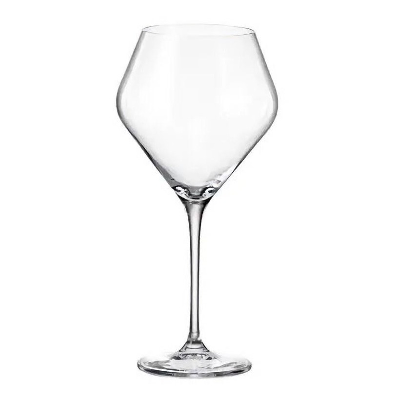Набор бокалов для красного вина Crystalite Bohemia Loxia 610 мл 6 шт, цвет прозрачный - фото 1