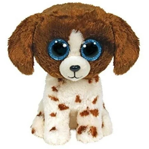 Мягкая игрушка TY Собачка бело - коричневая 25 см 1499₽