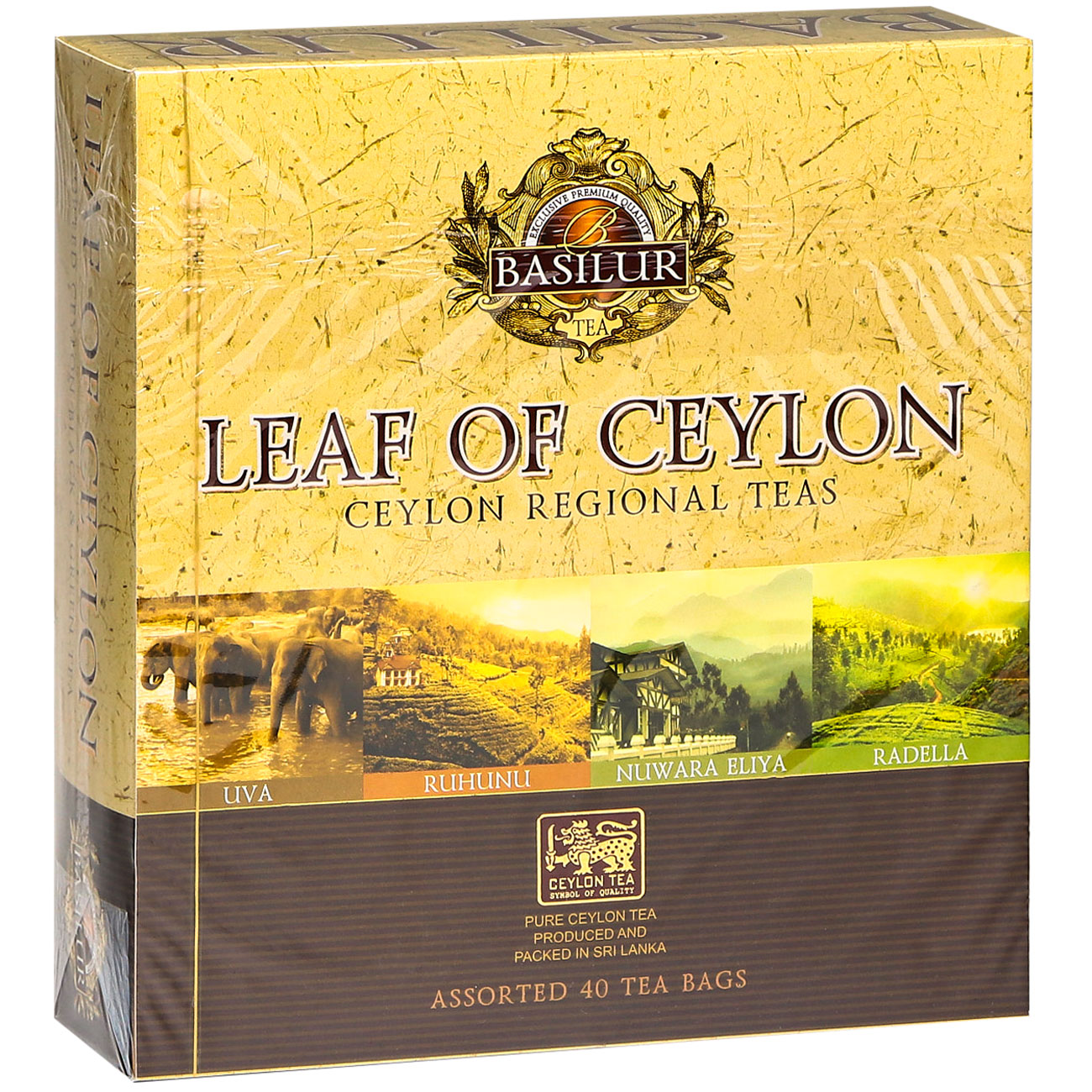 Чай Basilur лист Цейлона ассорти чай набор basilur винтажные цветы ассорти 40 саше