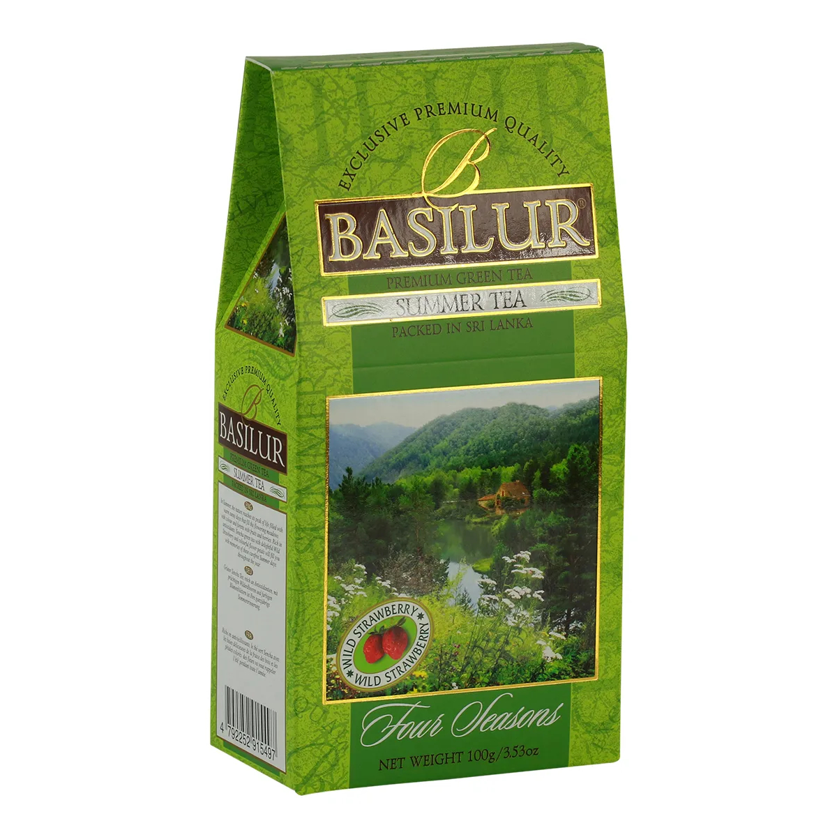 Чай зеленый Basilur Времена года Летний чай, 100 г чай зеленый basilur зеленый галерея лес 100 г