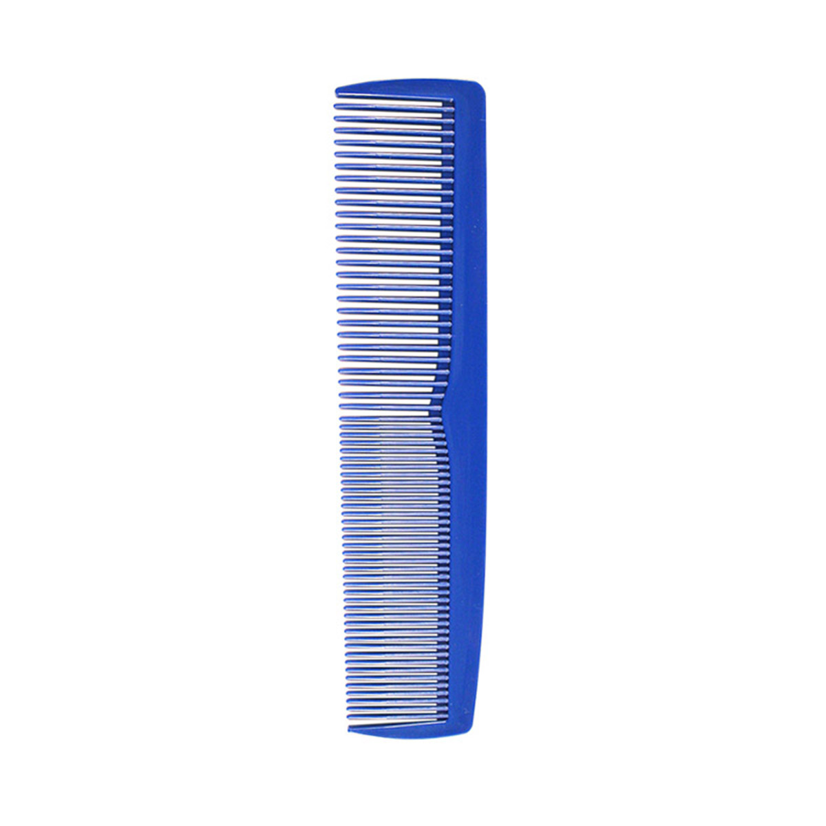Гребень для волос Lei пластиковый 017, синий, 130х30 мм пластиковый короб синий прозрачный стелла с 2