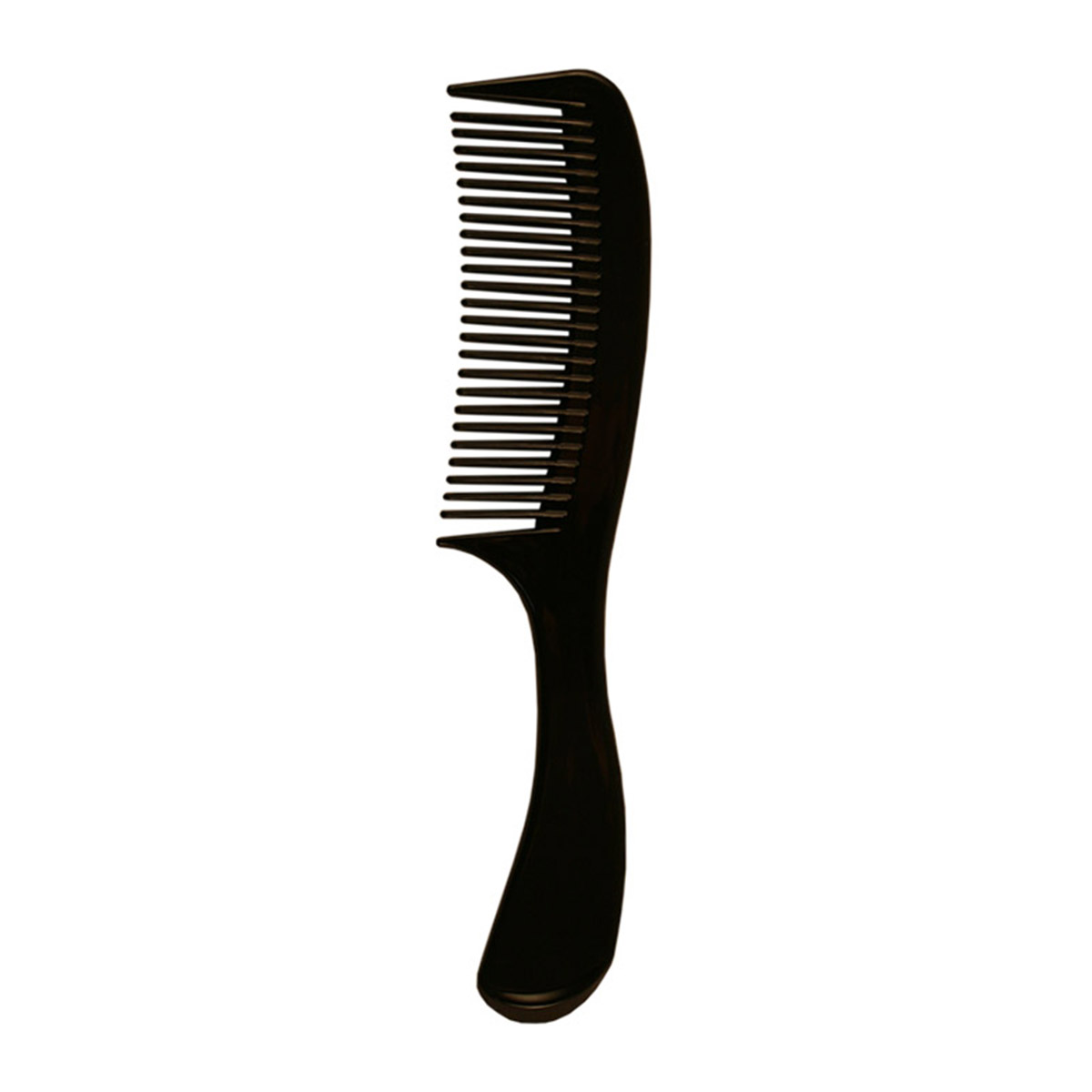 Гребень для волос Lei пластиковый 021, черный, 220х45 мм расческа грабли