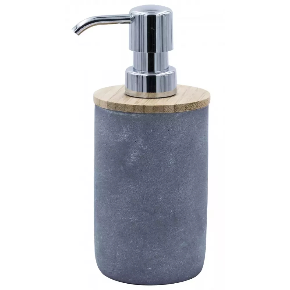 цена Дозатор для жидкого мыла Ridder Cement серый