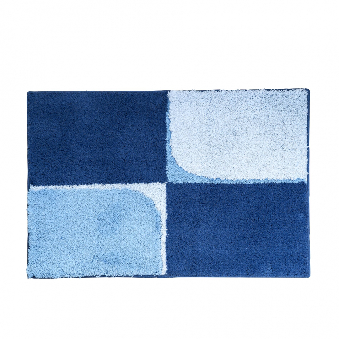 Коврик для ванной Ridder Quad синий 60x90 см коврик для ванной iddis promo 70x40 синий p14m470i12