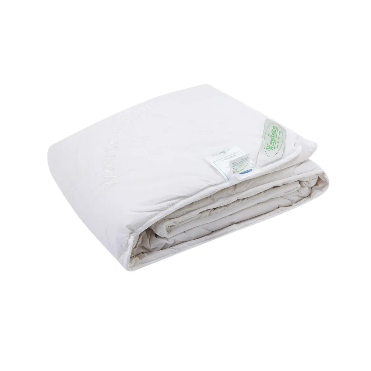 Одеяло шерстяное Wonne Traum белое 150х210 см (2709-26240) одеяло шерстяное wonne traum кремовое 200х220 см 2709 26245