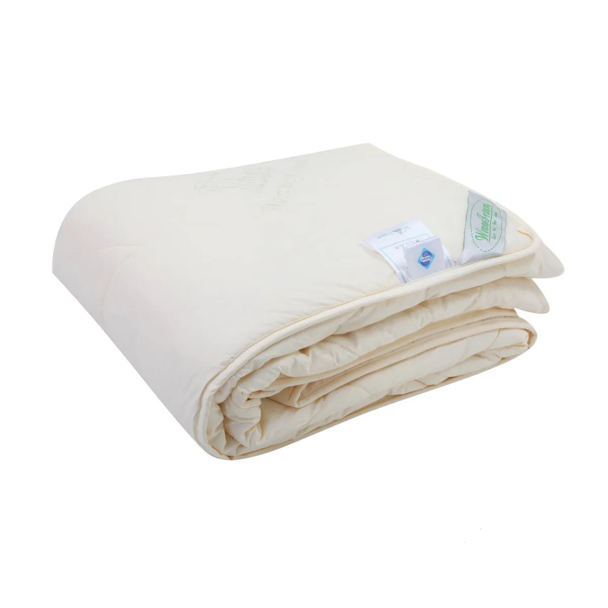 Одеяло шерстяное Wonne Traum кремовое 200х220 см (2709-26245) одеяло кашемировое wonne traum белое 150х210 см 2709 136711