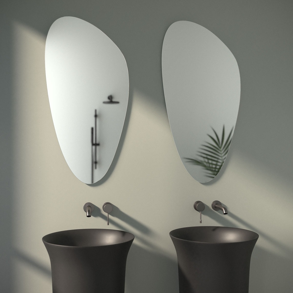 Зеркало Evoform со шлифованной кромкой 50х100 см - фото 3