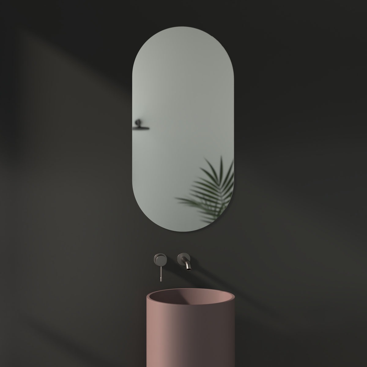 Зеркало Evoform со шлифованной кромкой 50х100 см - фото 3
