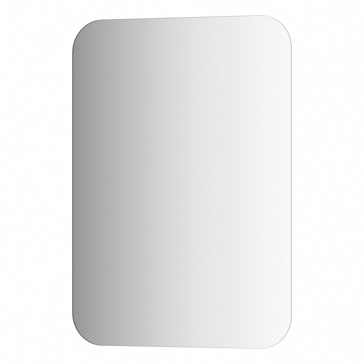 Зеркало Evoform со шлифованной кромкой 50х70 см зеркало evoform с фацетом 15 mm 50х70 см