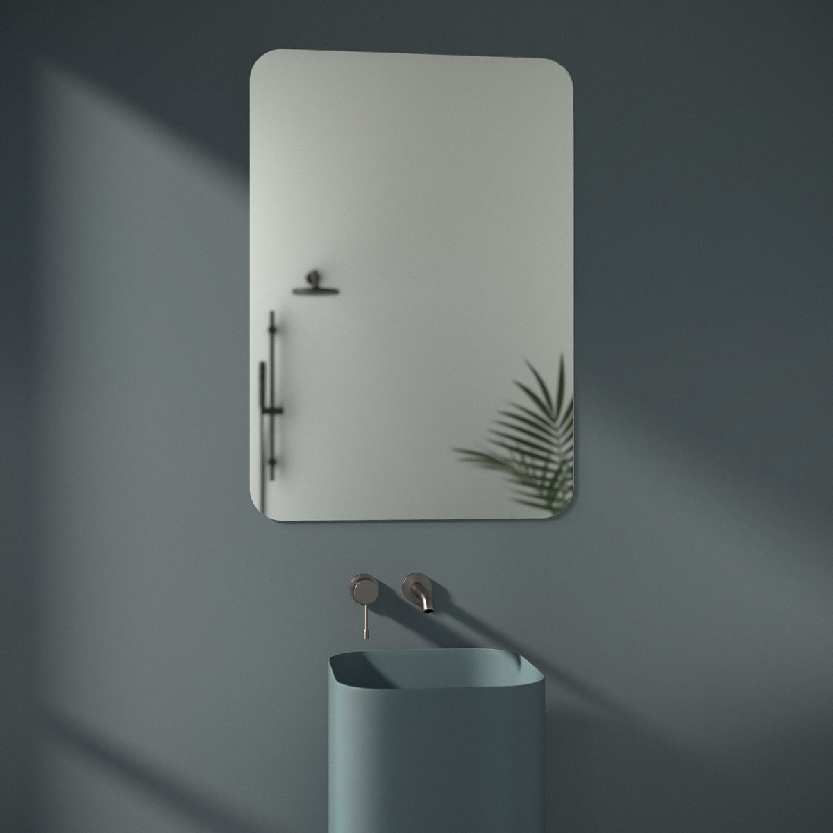 Зеркало Evoform со шлифованной кромкой 70х100 см - фото 3